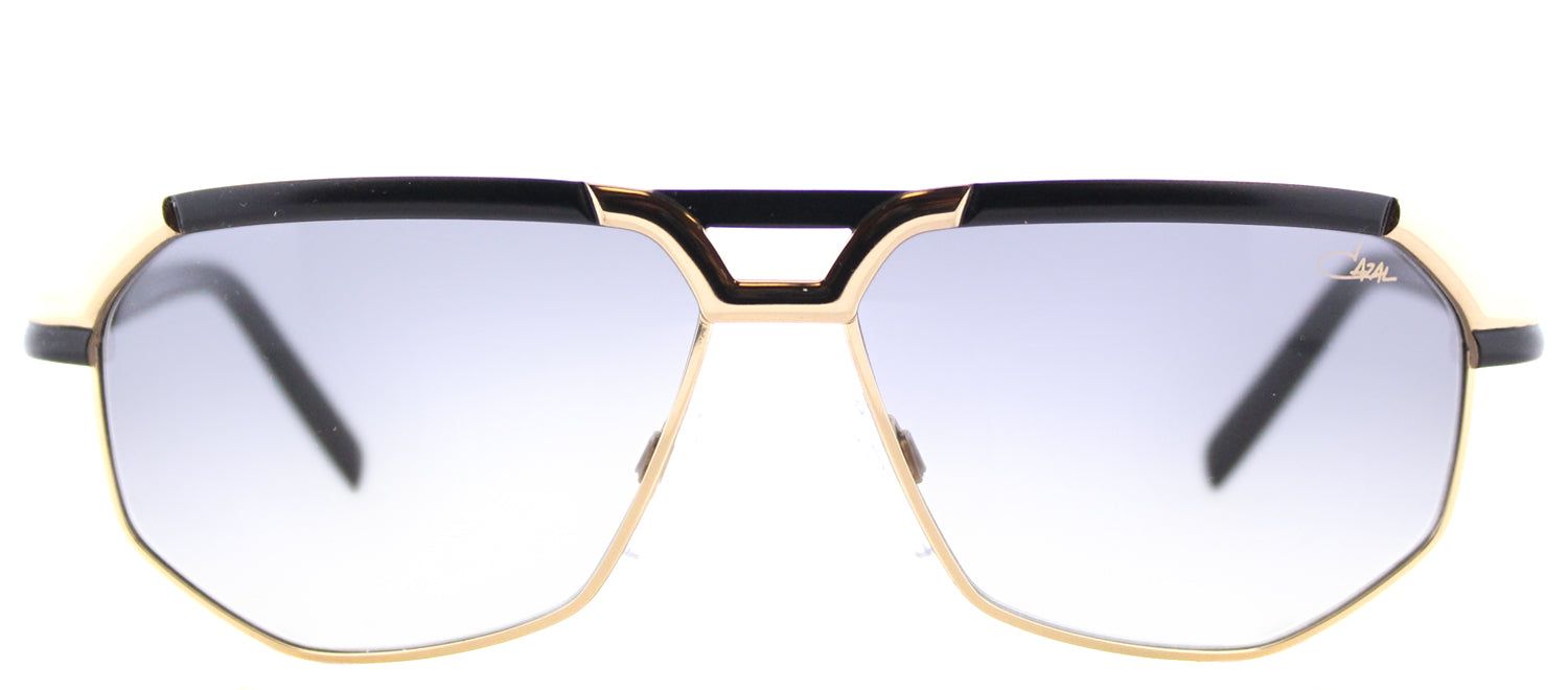 Cazal Cazal 9056 001SG Aviator Metal Black Sunglasses with Grey Gradient Lens sold by Gaffos