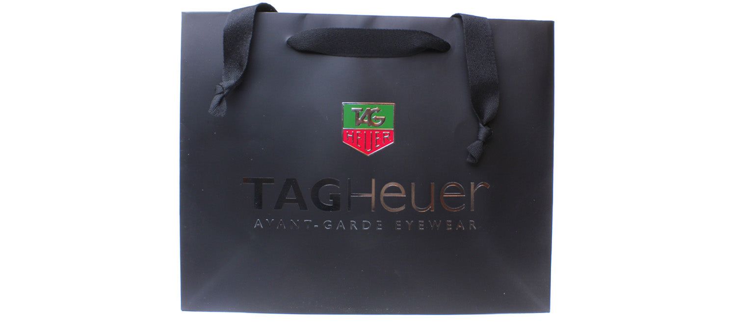 Tag Heuer TAG 7603 008 Rectangle Plastic Black Eyeglasses with Demo Lens sold by Gaffos product image thumbnail 5