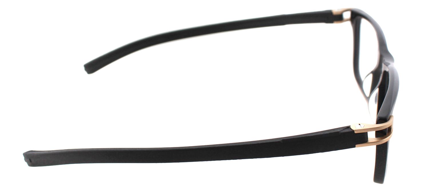 Tag Heuer TAG 7603 008 Rectangle Plastic Black Eyeglasses with Demo Lens sold by Gaffos product image thumbnail 3