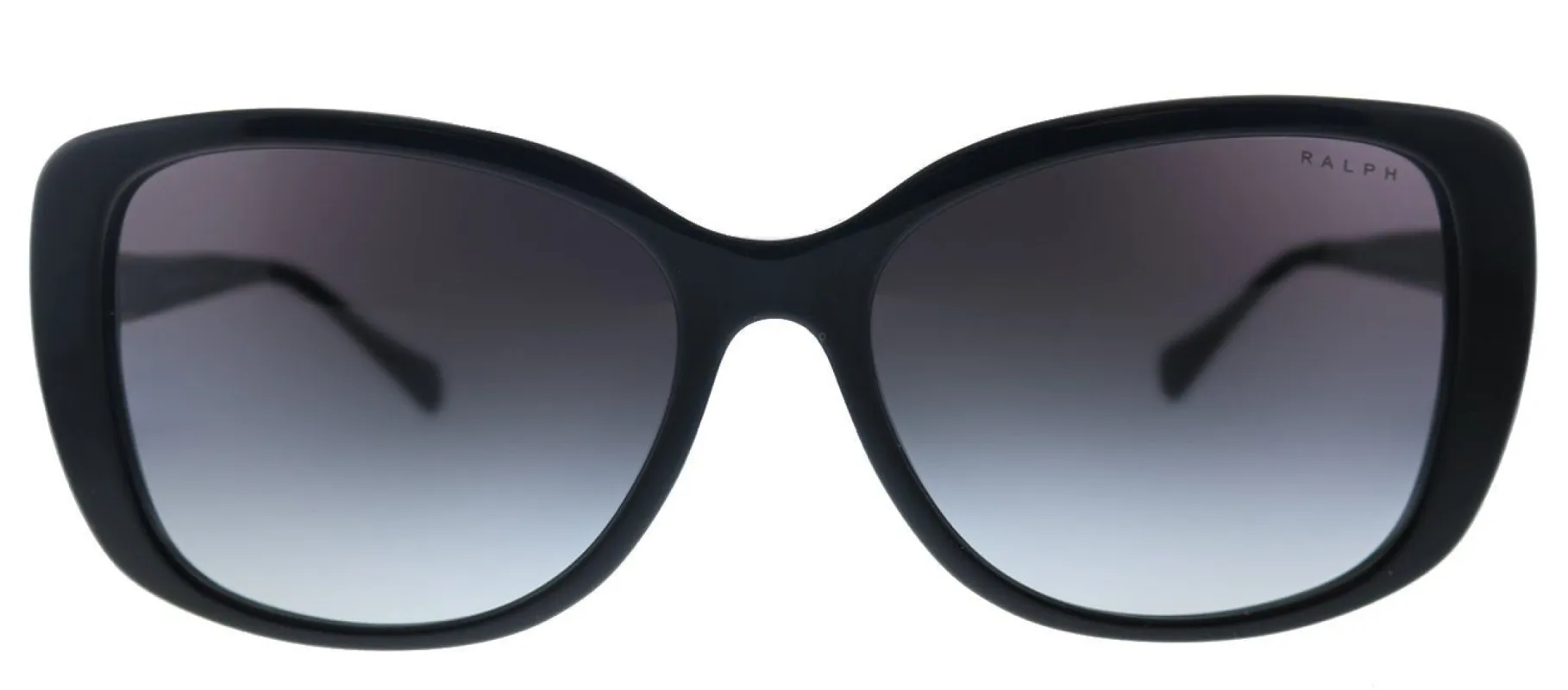 Ralph by Ralph Lauren RA 5223 13778G Rectangle Plastic Black Sunglasses with Grey Gradient Lens sold by Gaffos