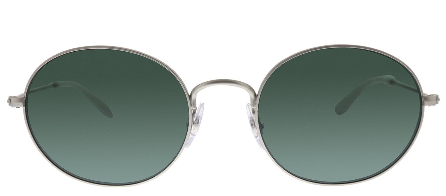 Ray-Ban RB 3594 911671 Round Metal Silver Sunglasses with Green Lens sold by Gaffos