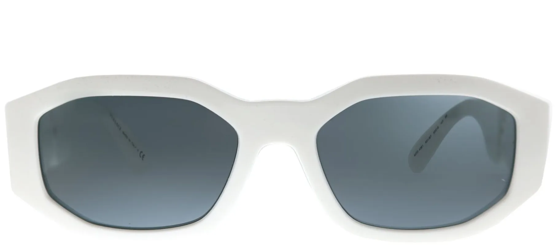Versace VE 4361 401/87 Geometric Plastic Ivory/ White Sunglasses with Grey Lens sold by Gaffos
