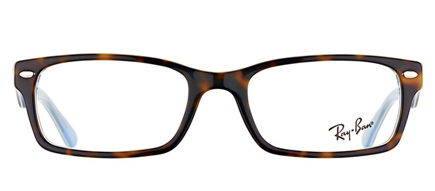 Ray-Ban RX 5206 5023 Rectangle Plastic Tortoise/ Havana Eyeglasses with Demo Lens sold by Gaffos