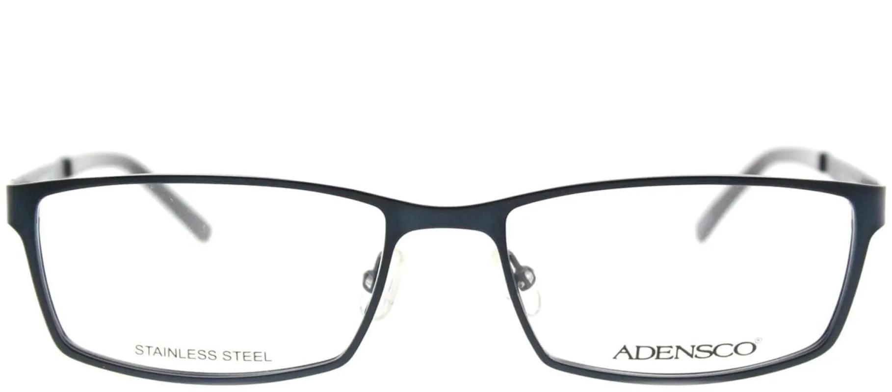 Adensco AD 111 DA4 Rectangle Metal Blue Eyeglasses with Demo Lens sold by Gaffos