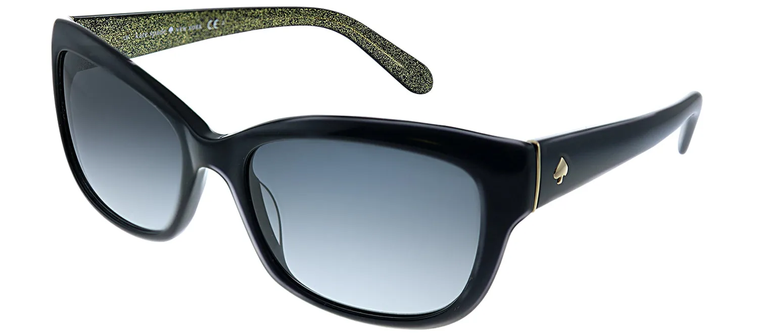 Kate Spade KS Johanna JLQ Cat-eye Plastic Black Sunglasses with Grey Gradient Lens sold by Gaffos product image thumbnail 2