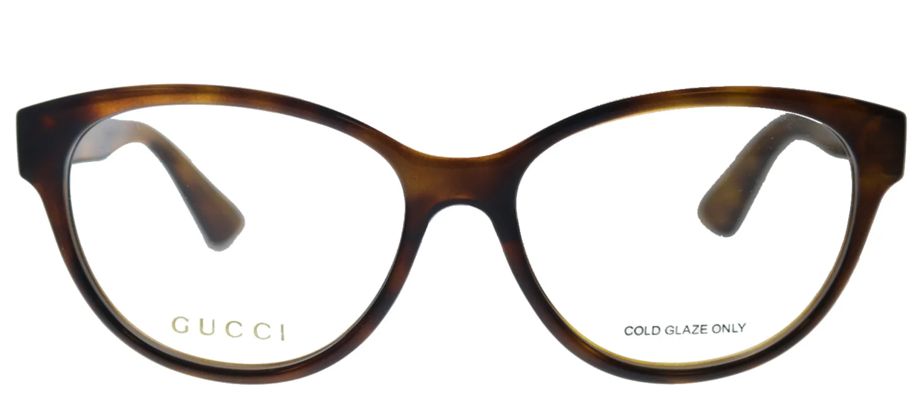 Gucci GG 0633O 002 Cat-Eye Acetate Havana Eyeglasses with Demo Lens sold by Gaffos