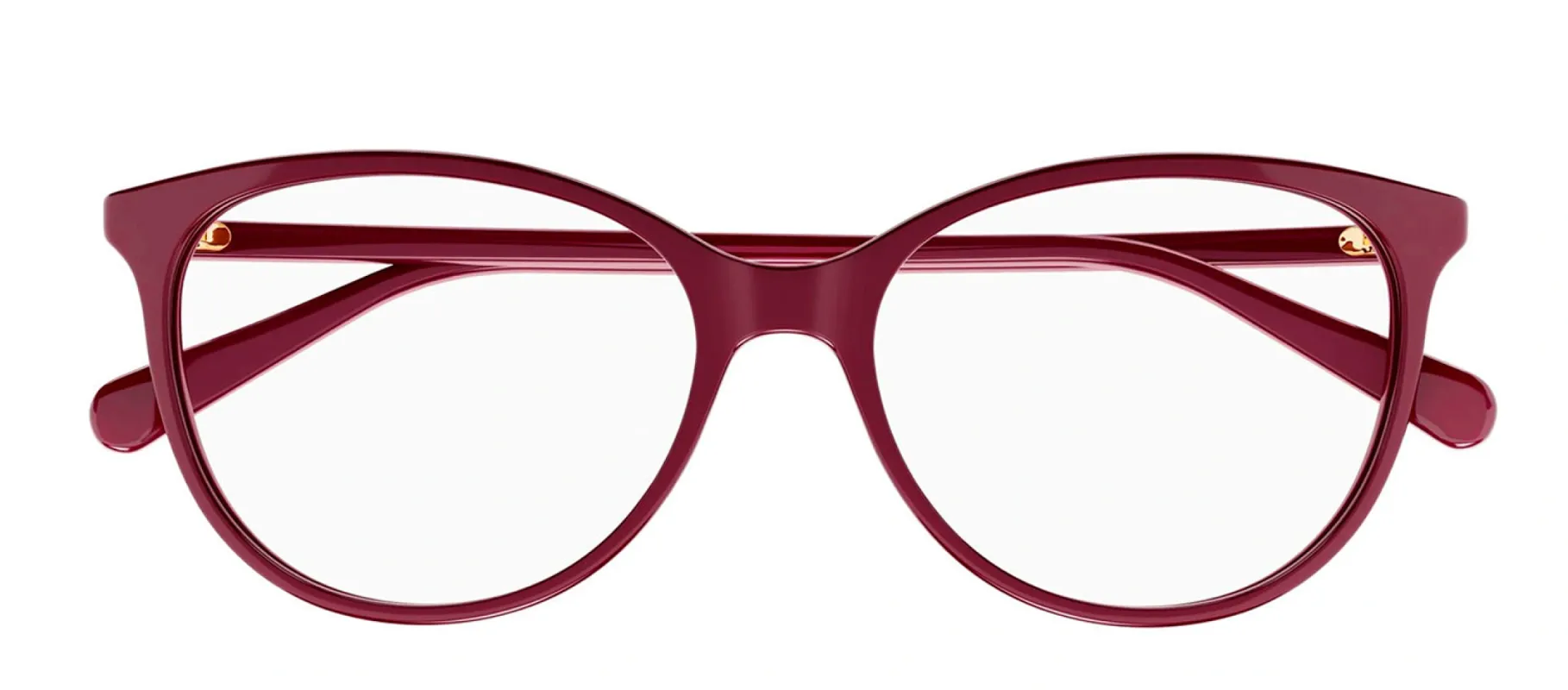 Gucci GG 0550O 011 Cat-Eye Plastic Burgundy Eyeglasses with Logo Stamped Demo Lenses sold by Gaffos