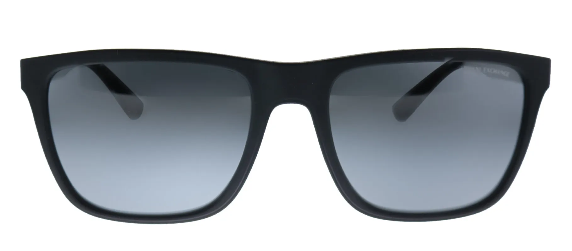 Armani Exchange AX 4080S 80786G Square Plastic Black Sunglasses with Black Mirror Lens sold by Gaffos