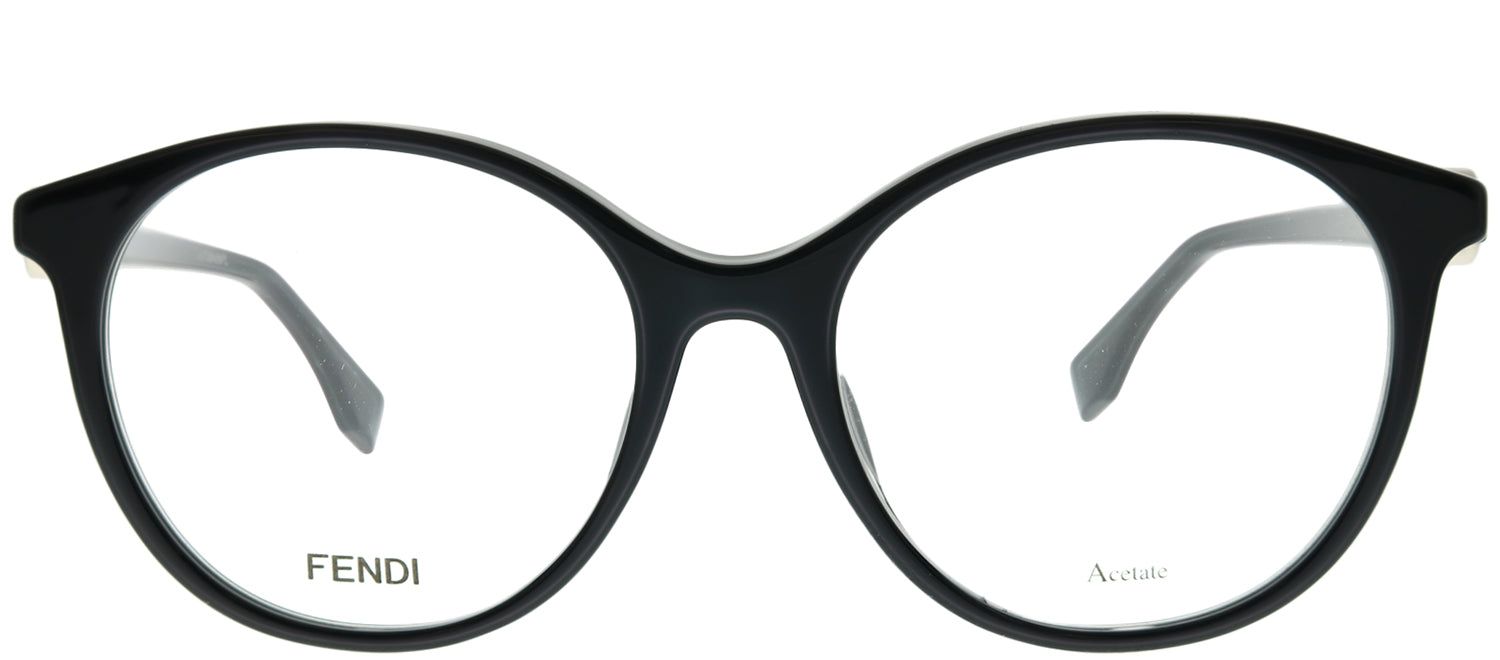 Fendi FF 0336/F PJP Round Plastic Blue Eyeglasses with Demo Lens sold by Gaffos