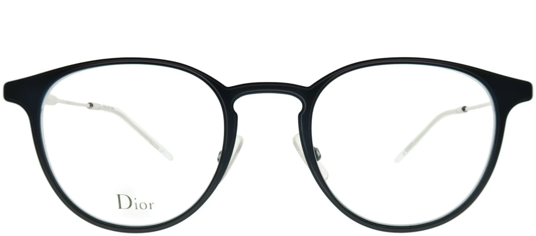 Dior Homme CD 0203 2B1 Round Metal Blue Eyeglasses with Demo sold by Gaffos