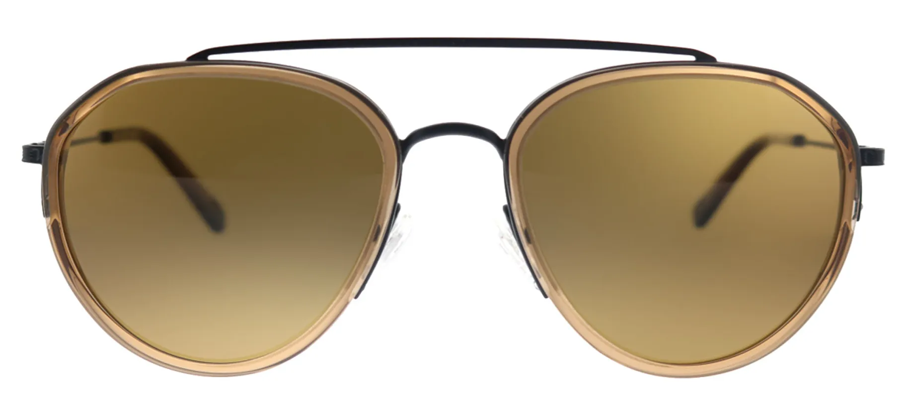 Original Penguin PE Shady OL Aviator Plastic Brown Sunglasses with Brown Polarized Lens sold by Gaffos