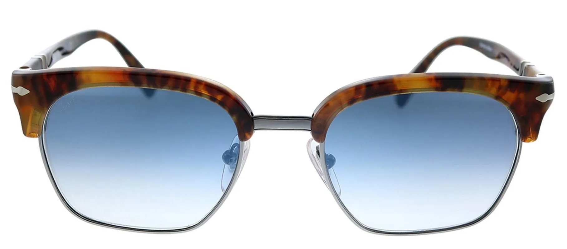 Persol PO 3199S 108/3F Square Plastic Havana Sunglasses with Blue Gradient Lens sold by Gaffos