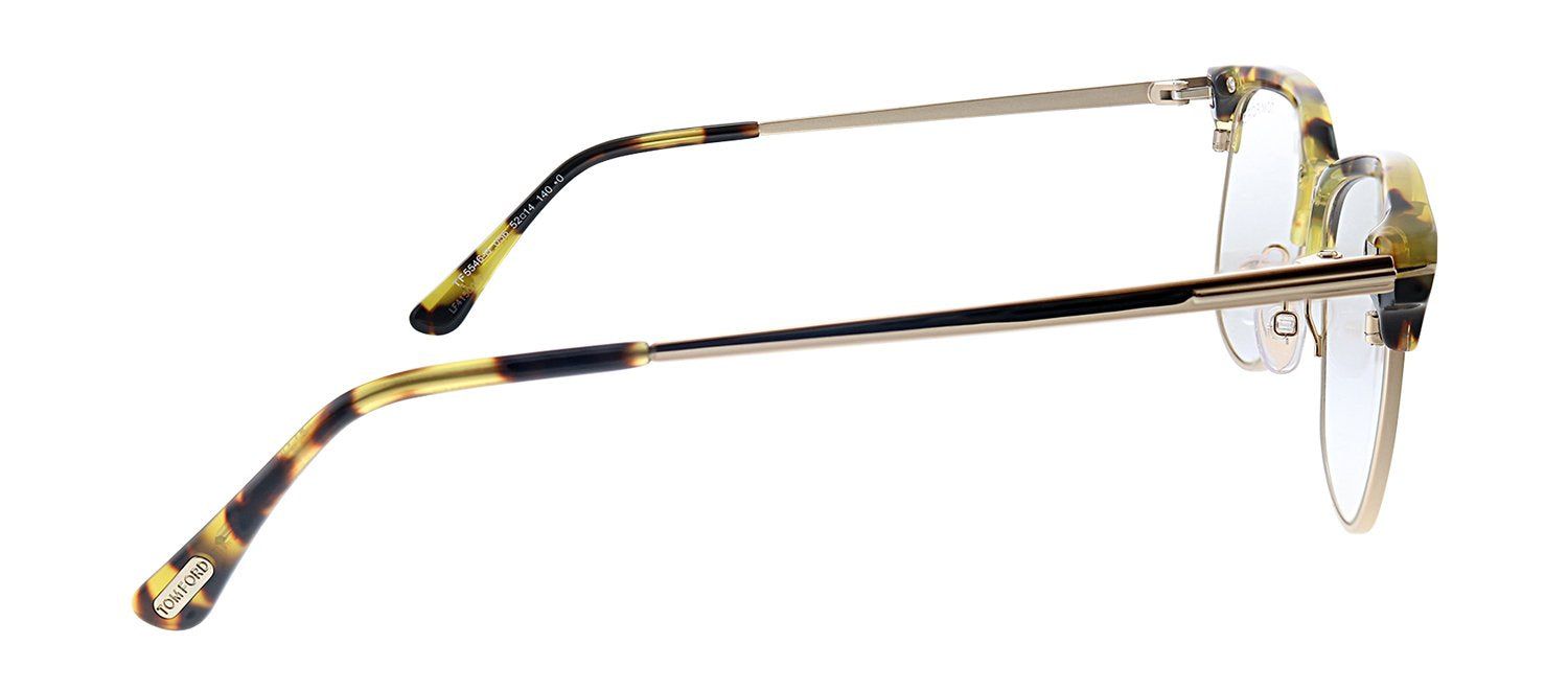 Tom Ford FT 5546-B 056 Square Plastic Tortoise Eyeglasses with Blue Block Lens sold by Gaffos product image thumbnail 3