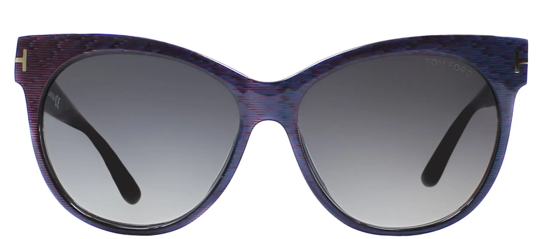 Tom Ford TF 330 82B Cat-Eye Plastic Blue Sunglasses with Blue Gradient Lens sold by Gaffos