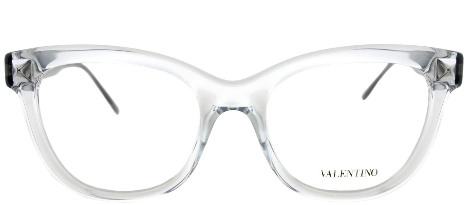 Valentino VL 2684 112 Square Plastic Clear Eyeglasses with Demo Lens sold by Gaffos