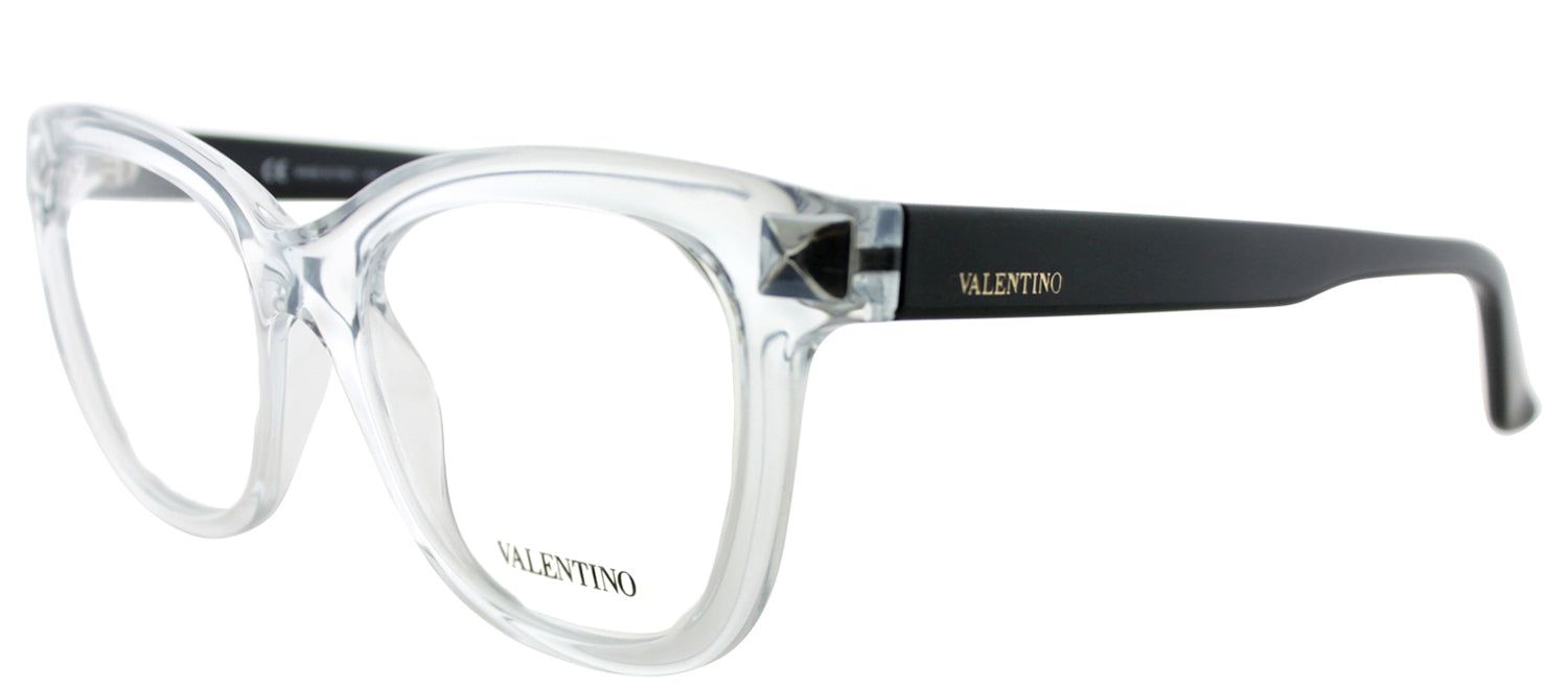 Valentino VL 2684 112 Square Plastic Clear Eyeglasses with Demo Lens sold by Gaffos product image thumbnail 2