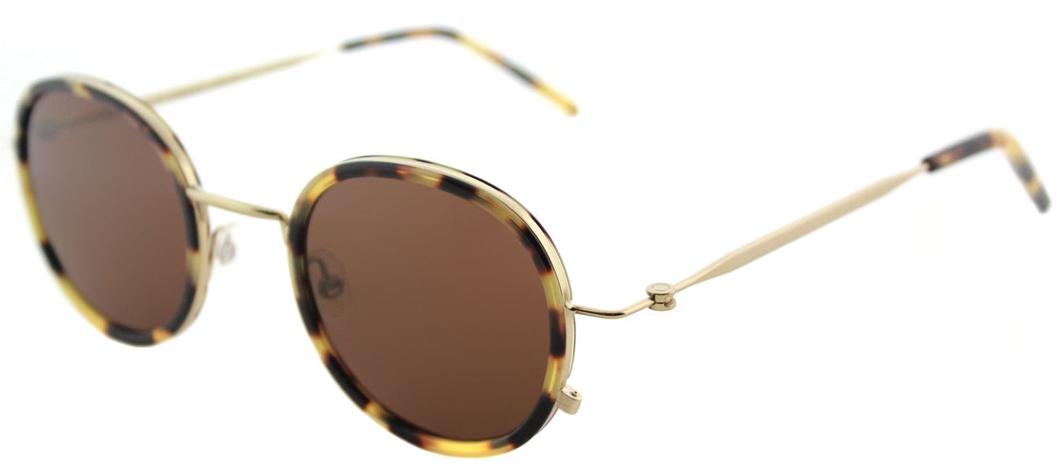 Tomas Maier TM 0010S 002 Round Plastic Tortoise/ Havana Sunglasses with Brown Lens sold by Gaffos product image thumbnail 2