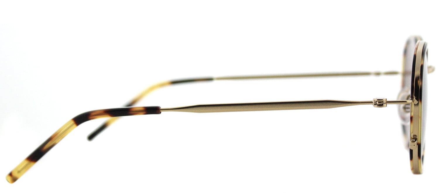 Tomas Maier TM 0010S 002 Round Plastic Tortoise/ Havana Sunglasses with Brown Lens sold by Gaffos product image thumbnail 3