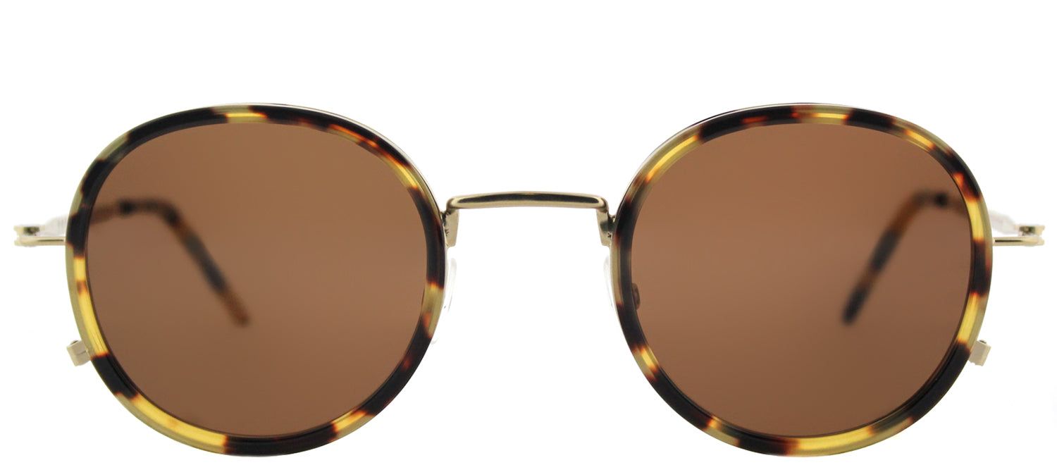 Tomas Maier TM 0010S 002 Round Plastic Tortoise/ Havana Sunglasses with Brown Lens sold by Gaffos