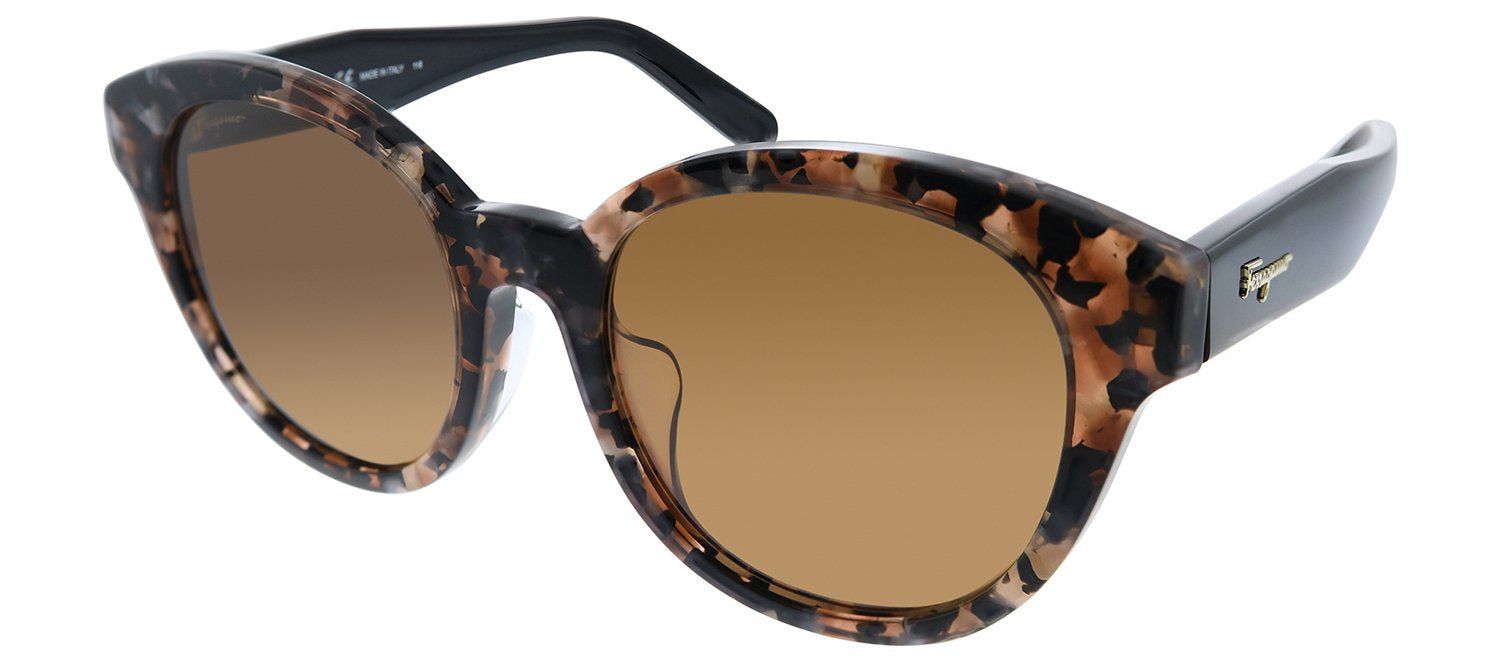 Salvatore Ferragamo SF 884SA 273 Cat-Eye Plastic Havana Sunglasses with Brown Lens sold by Gaffos product image thumbnail 2