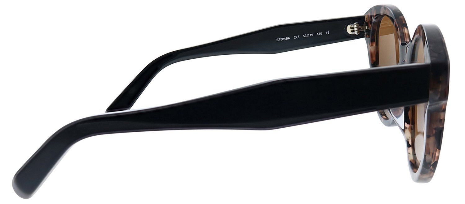 Salvatore Ferragamo SF 884SA 273 Cat-Eye Plastic Havana Sunglasses with Brown Lens sold by Gaffos product image thumbnail 3