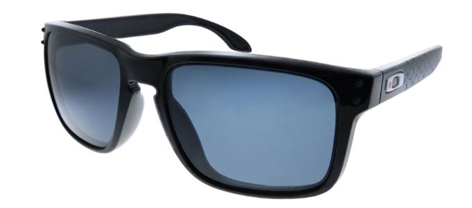 Oakley OO 9244 924450 Square Plastic Black Sunglasses with Grey Plastic Prizm Lens sold by Gaffos
