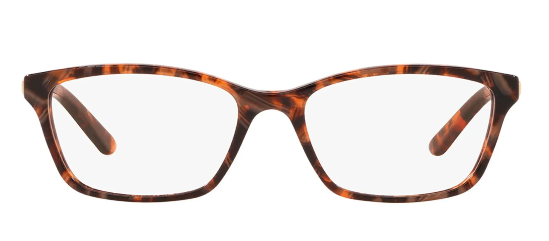 Ralph by Ralph Lauren RA 7044 5738 Rectangle Plastic Brown Eyeglasses with Logo Stamped Demo Lenses sold by Gaffos