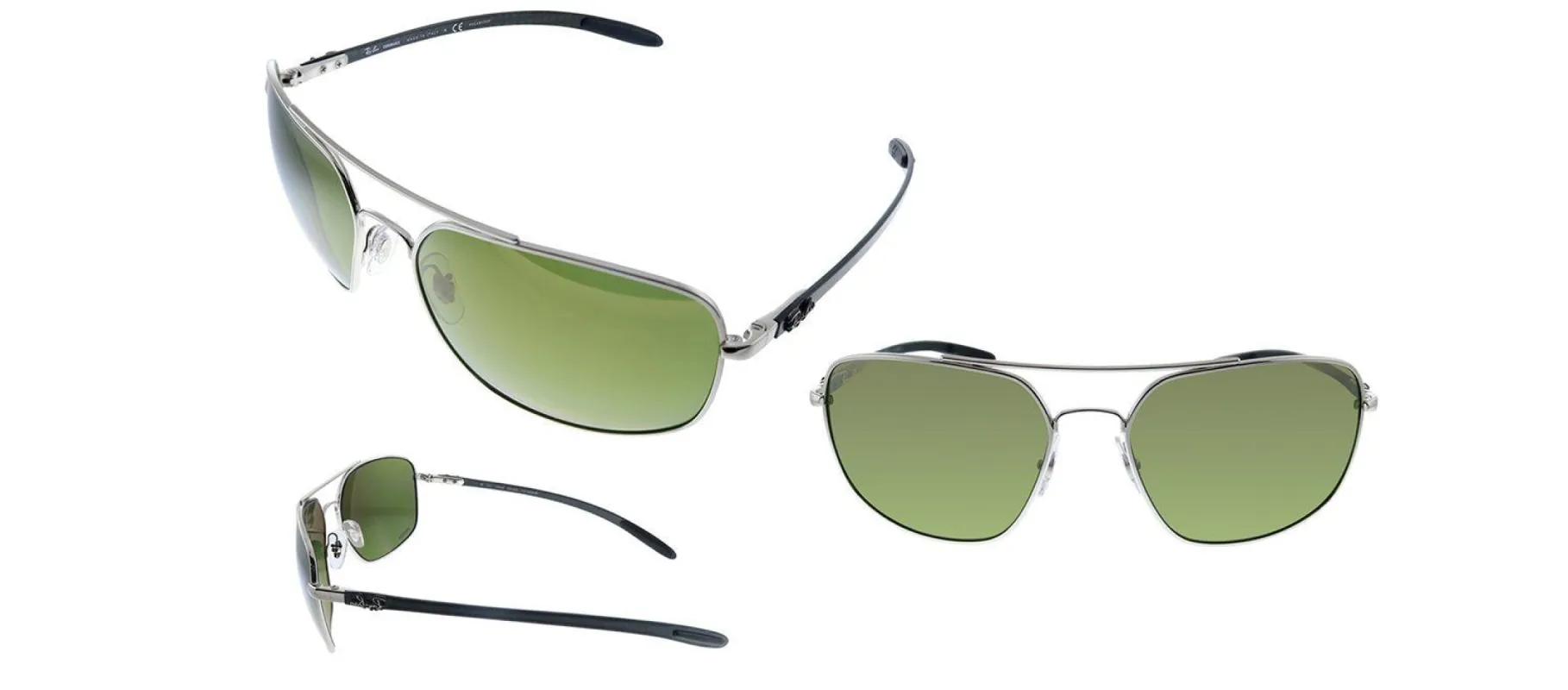 Moschino MOS 022S 6LB IR Shield Metal Ruthenium Sunglasses with Grey Lens made by Gaffos