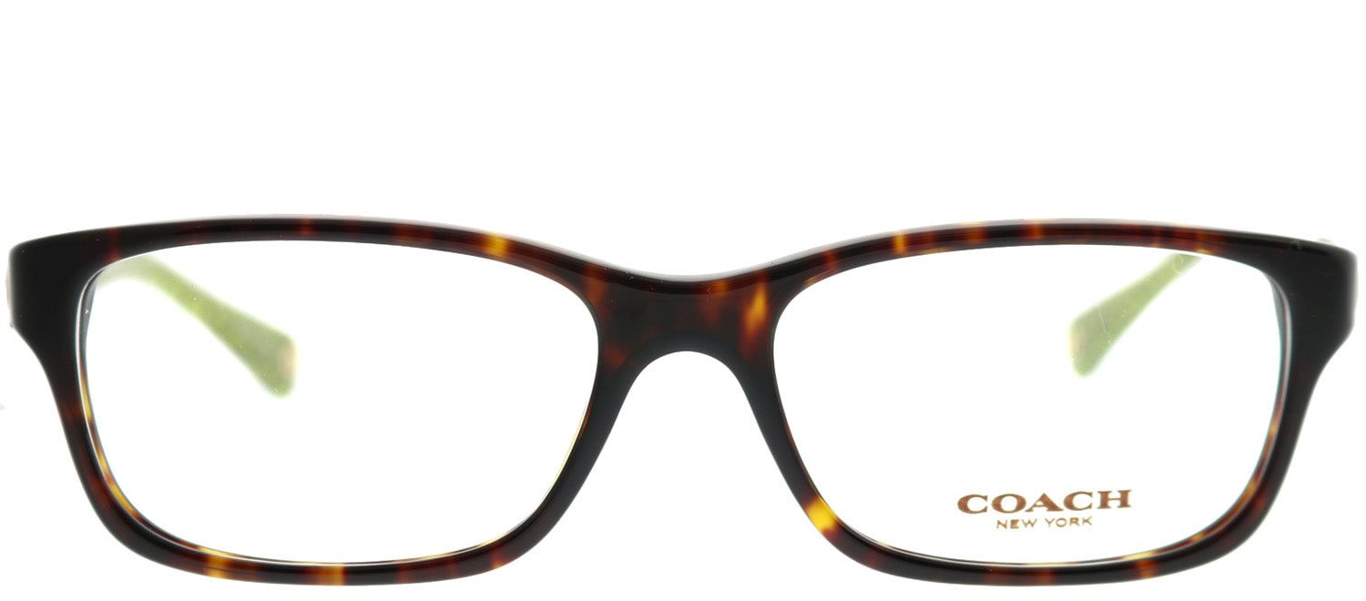 Coach HC 6052 5232 Rectangle Plastic Tortoise/ Havana Eyeglasses with Demo Lens sold by Gaffos