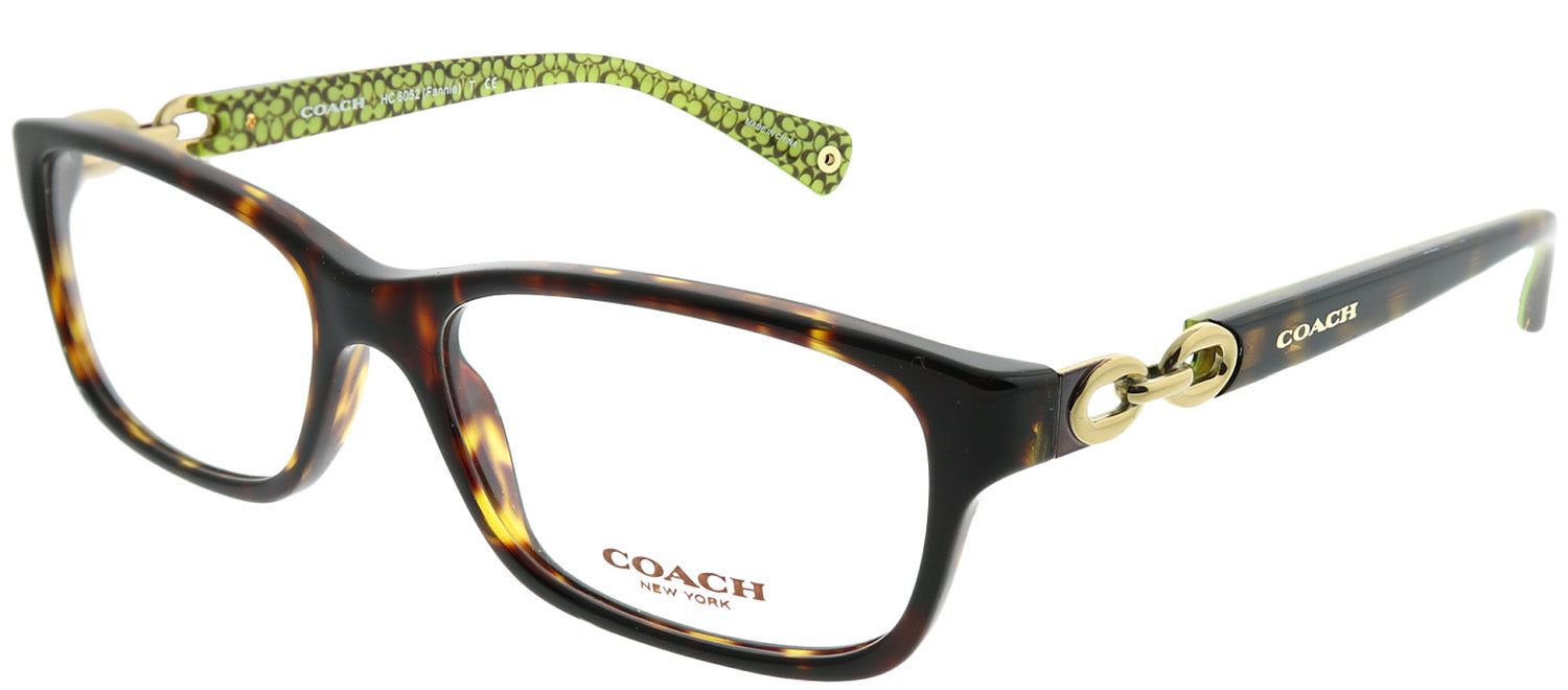 Coach HC 6052 5232 Rectangle Plastic Tortoise/ Havana Eyeglasses with Demo Lens sold by Gaffos product image thumbnail 2