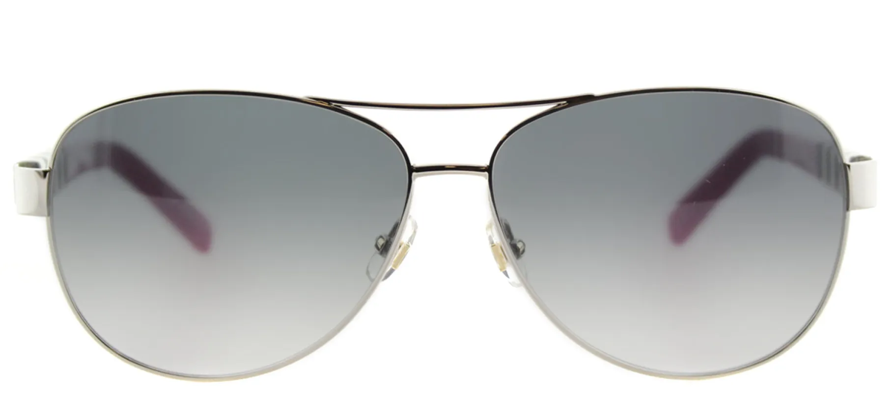 Kate Spade KS Dalia YB7 Aviator Metal Silver Sunglasses with Grey Gradient Lens sold by Gaffos
