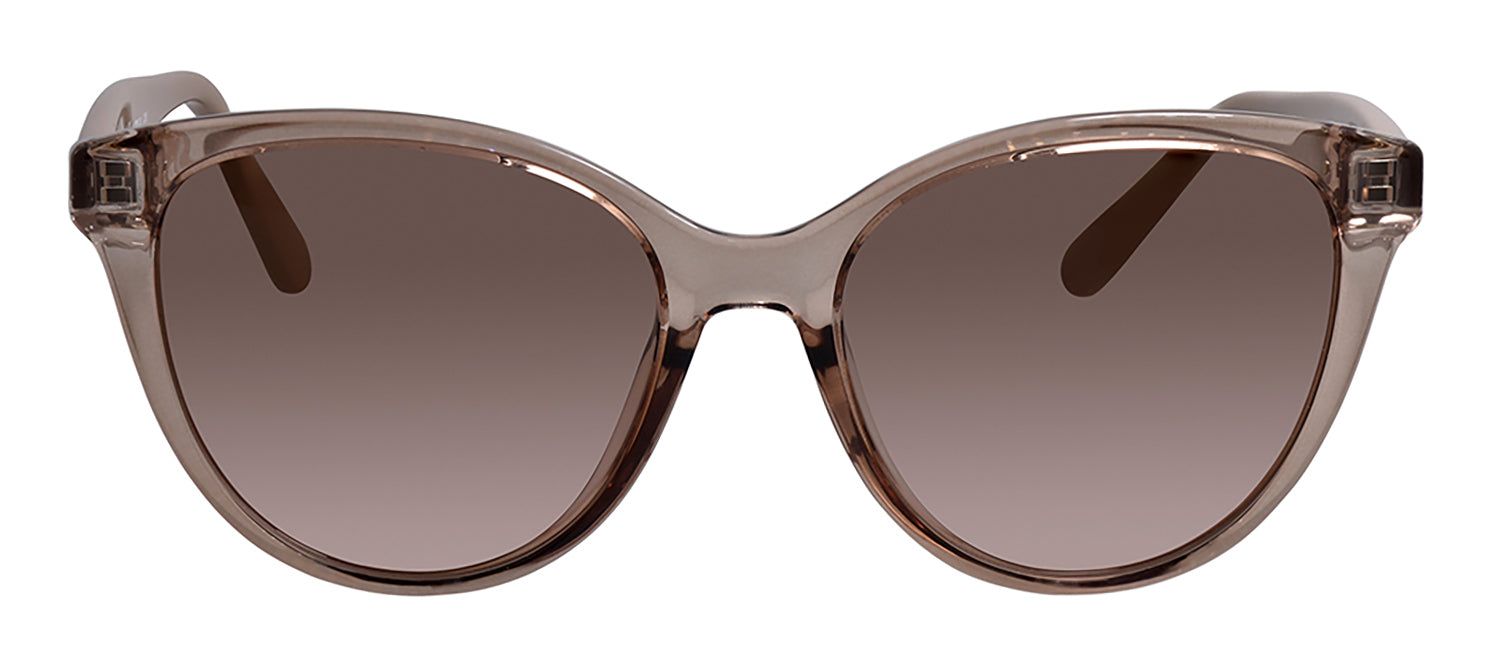 Salvatore Ferragamo SF 1073S 278 Cat Eye Plastic Brown Sunglasses with Beige Lens sold by Gaffos