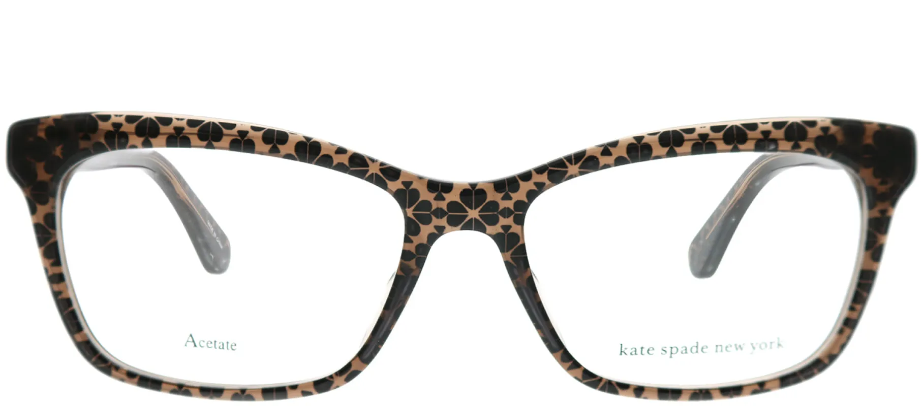 Kate Spade KS Cardea FL4 Rectangle Plastic Brown Eyeglasses with Demo Lens sold by Gaffos