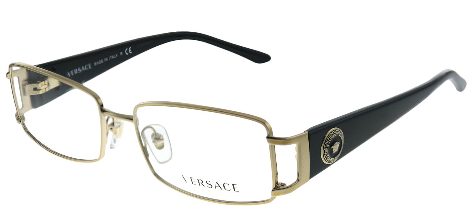 Versace VE 1163M 1252 Rectangle Metal Gold Eyeglasses with Demo Lens sold by Gaffos product image thumbnail 2