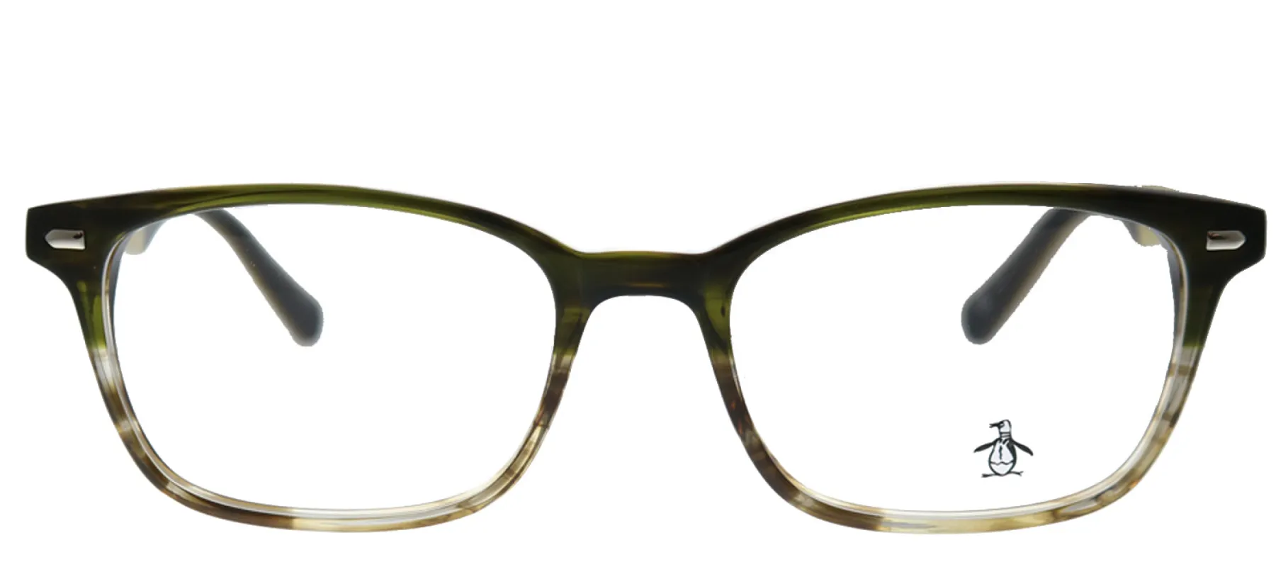 Original Penguin PE Clyde OL Rectangle Plastic Green Eyeglasses with Demo Lens sold by Gaffos