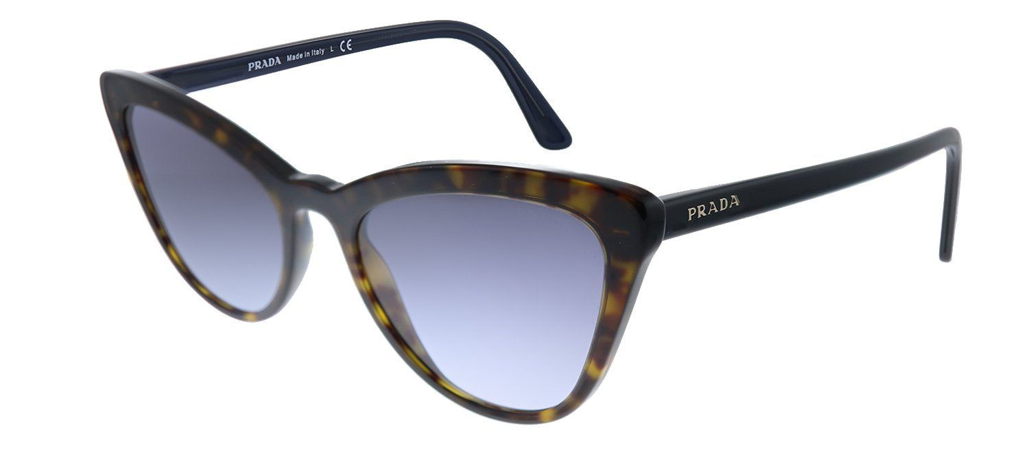 Prada PR 01VS 2AU08I Cat-Eye Plastic Tortoise Sunglasses with Purple Gradient Lens sold by Gaffos product image thumbnail 2