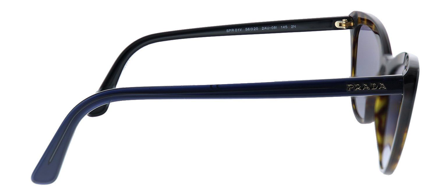 Prada PR 01VS 2AU08I Cat-Eye Plastic Tortoise Sunglasses with Purple Gradient Lens sold by Gaffos product image thumbnail 3