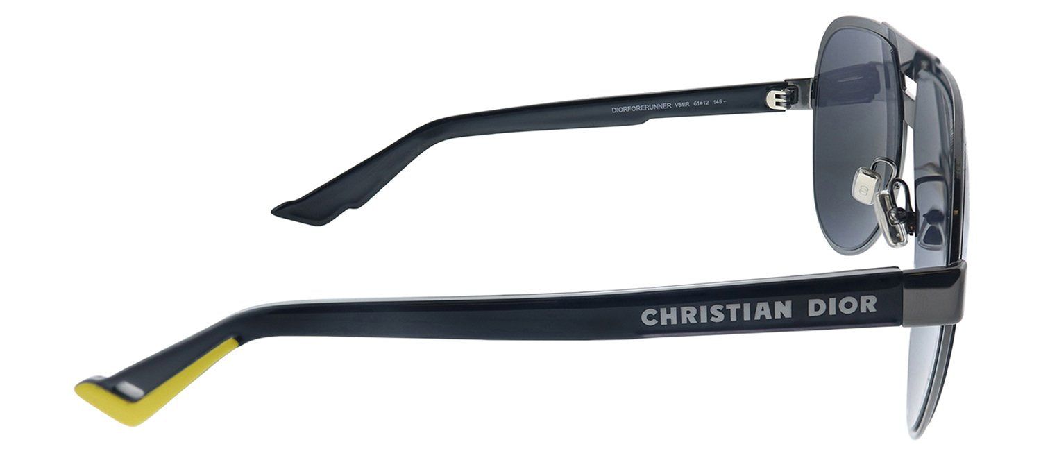 Dior CD DIORRORERUNNER V81 Aviator Metal Ruthenium Sunglasses with Grey Lens sold by Gaffos product image thumbnail 3