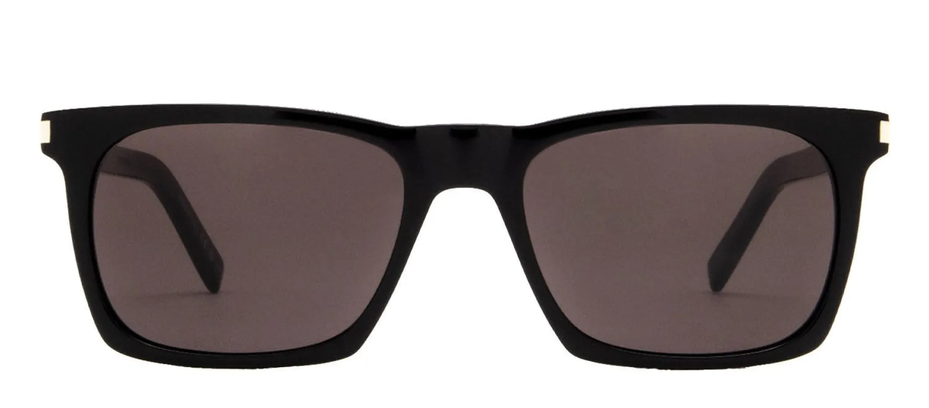 Saint Laurent SL 559S 001 Rectangle Plastic Black Sunglasses with Grey Lens sold by Gaffos