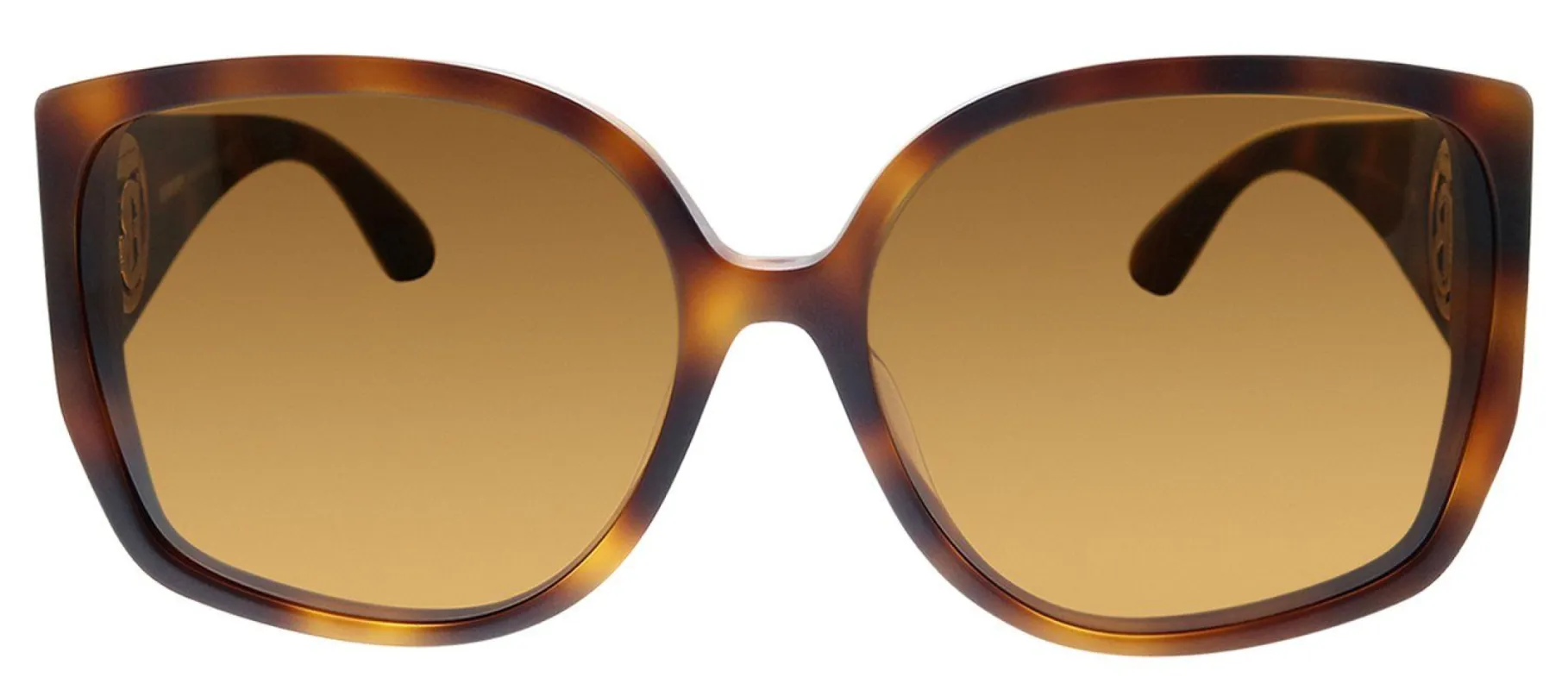 Burberry BE 4290F 3382/3 Square Plastic Havana Sunglasses with Brown Lens sold by Gaffos