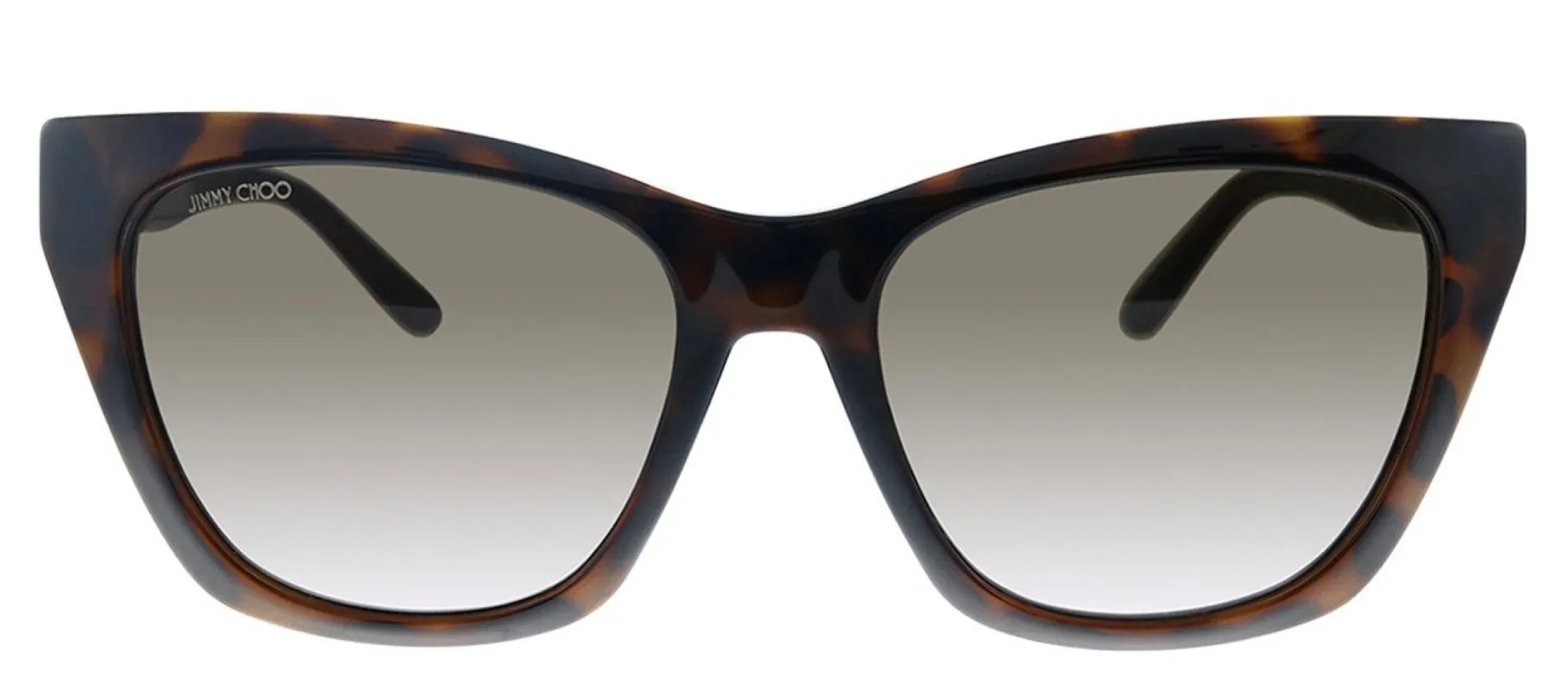 Jimmy Choo JC RIKKI/G/S 086 HA Cat-Eye Plastic Havana Sunglasses with Brown Gradient Lens sold by Gaffos