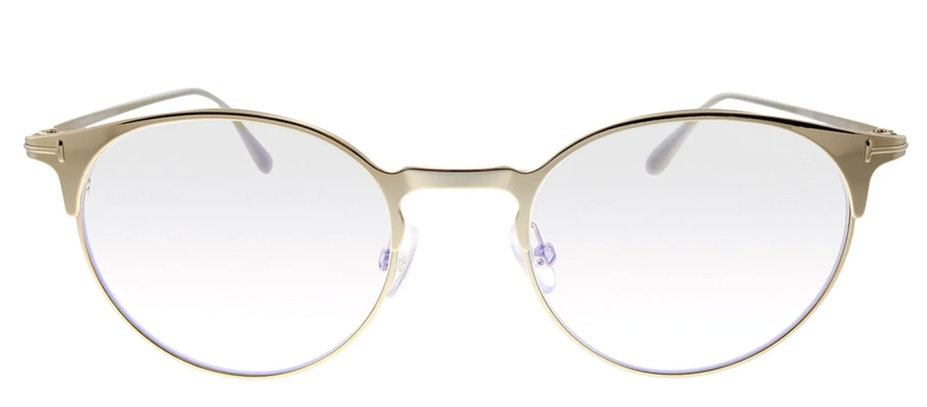 Tom Ford TF 5548B 025 Oval Metal Gold Eyeglasses with Demo Lens sold by Gaffos