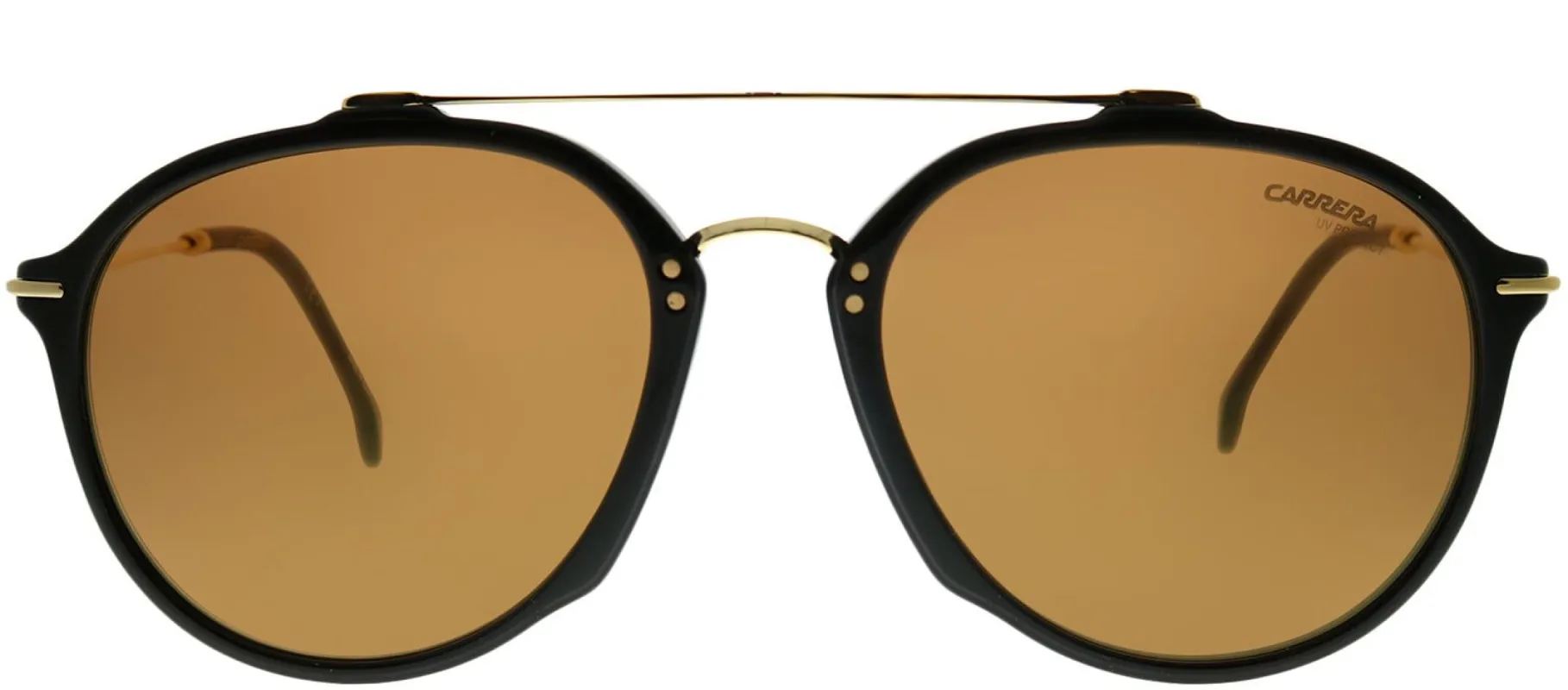 Carrera CA Carrera171 807 K1 Aviator Plastic Black Sunglasses with Gold Mirror Lens sold by Gaffos