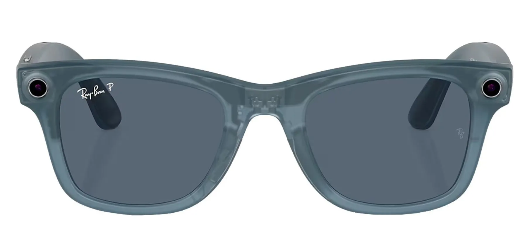 Ray-Ban META RW 4006 67552V Wayfarer Plastic Blue Sunglasses with Blue Polarized Lens sold by Gaffos