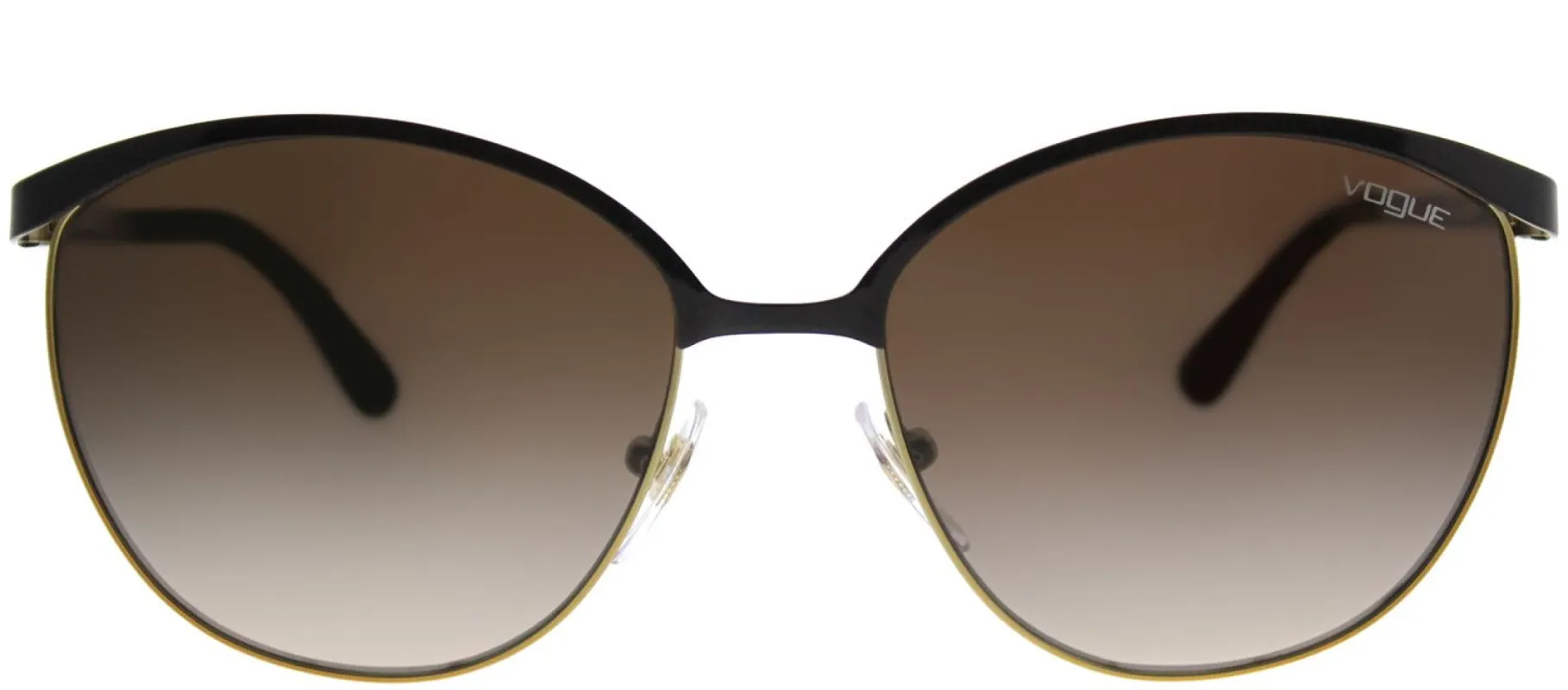 Vogue VO 4010S 997/13 Round Metal Brown Sunglasses with Brown Gradient Lens sold by Gaffos