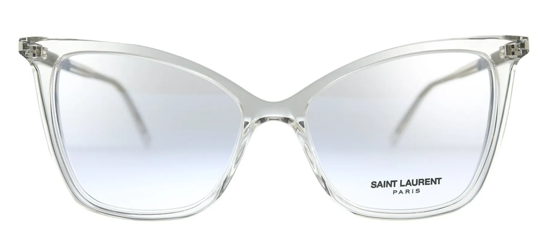 Saint Laurent SL 386 003 Cat-Eye Acetate Havana Eyeglasses with Demo Lens sold by Gaffos