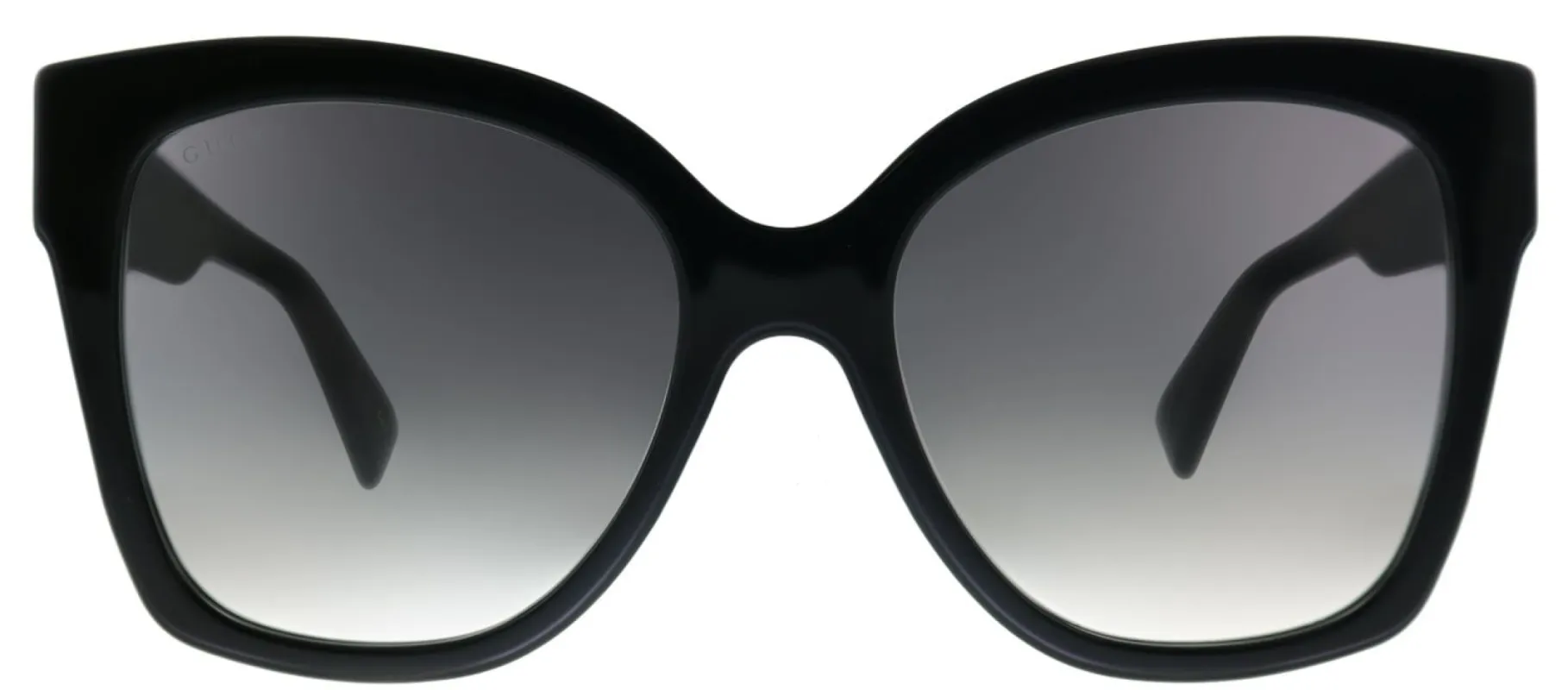 Gucci GG 0459S 001 Square Acetate Black Sunglasses with Grey Gradient Lens sold by Gaffos