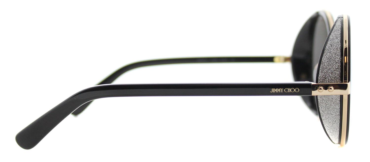 Jimmy Choo JC Andie J7Q M3 Round Metal Gold Sunglasses with Silver Mirror Lens sold by Gaffos product image thumbnail 3