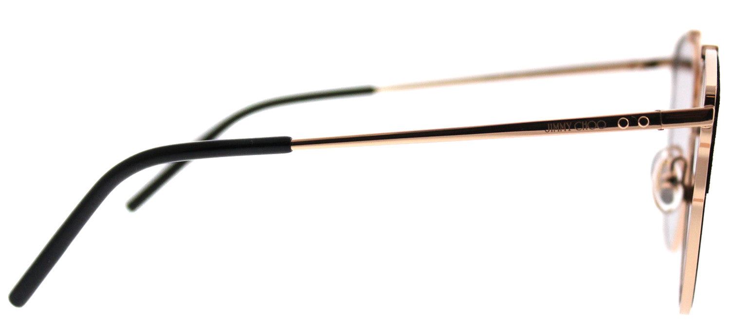 Jimmy Choo JC Lue RHL 1I Cat-Eye Metal Gold Sunglasses with Grey Gradient Lens sold by Gaffos product image thumbnail 3