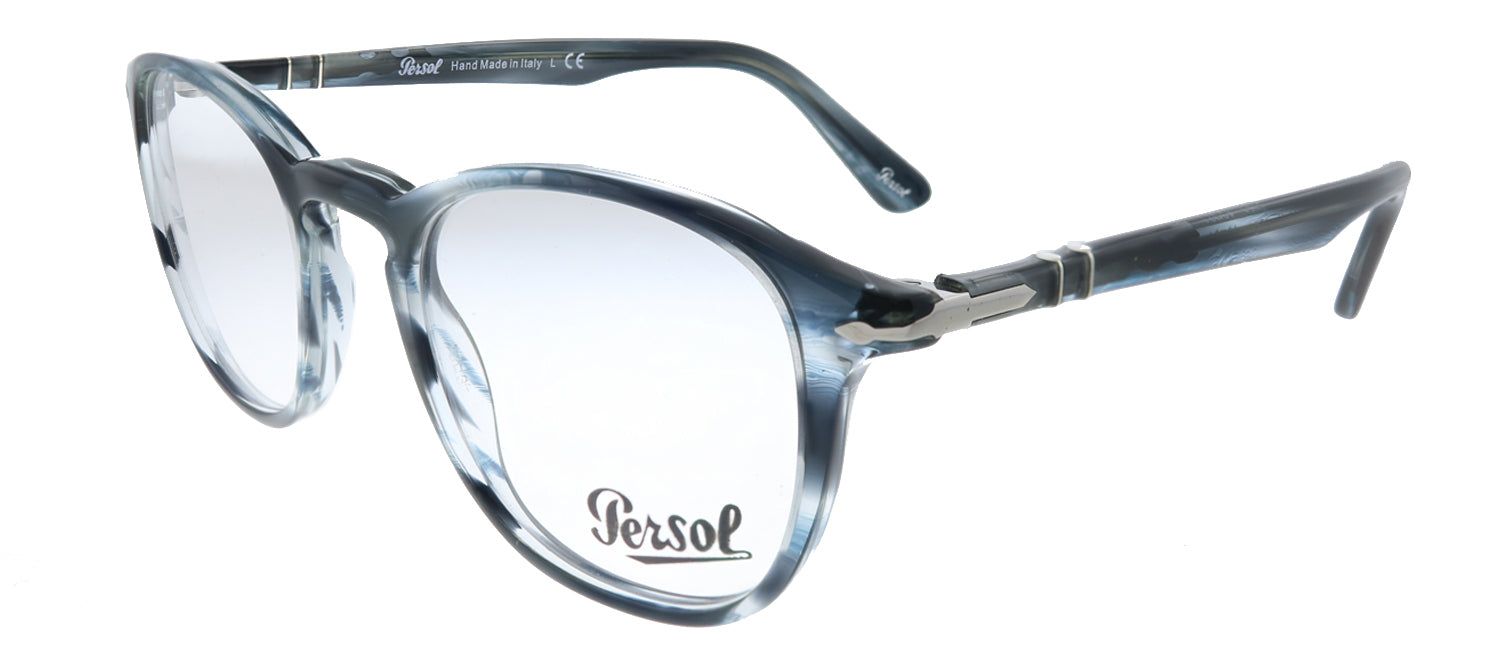 Persol PO 3143V 1051 Rectangle Plastic Grey Eyeglasses with Demo Lens sold by Gaffos product image thumbnail 2